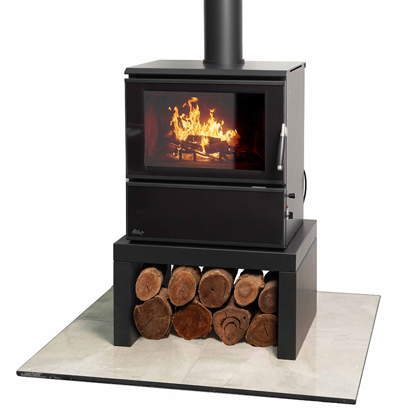Heat Charm C-500 Console Tabletop Black Glass